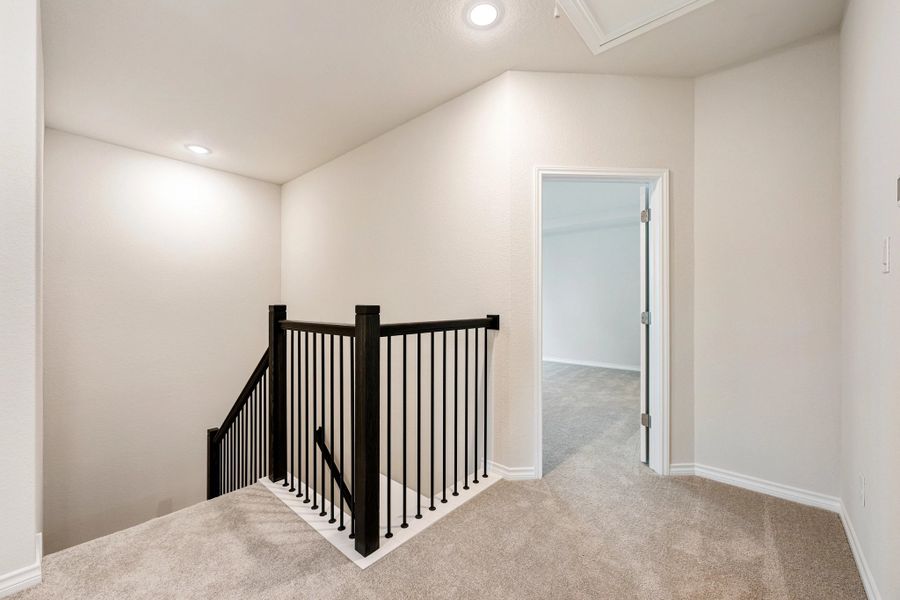 Spacious, unfurnished interior of a new home in The Cottages at Lariat, Liberty Hill (Image 38).
