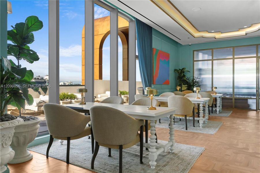 Community amenities in NoMad Residences, Miami (Image 19).