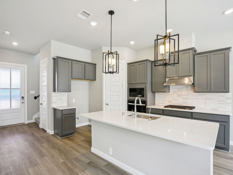 Furnished interior view inside a new home in Kemah Crossing - Luxe Series, Kemah (Image 4).