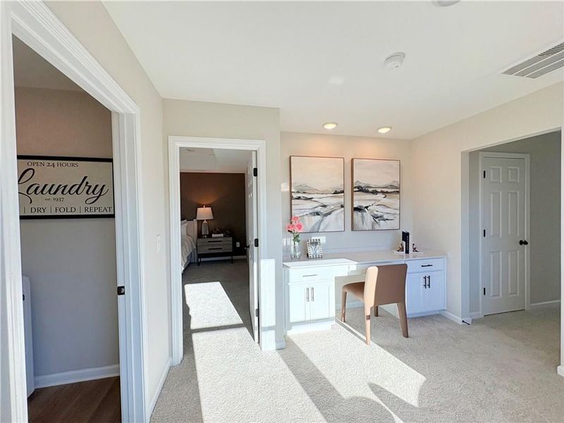 Furnished interior view inside a new home in Hemingway, Cumming (Image 15).