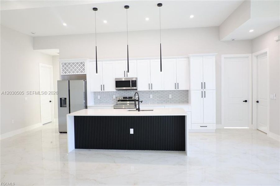 Furnished interior view inside a new home in , Lehigh Acres (Image 17). Furnished interior view inside a new home in , Lehigh Acres (Image 17).