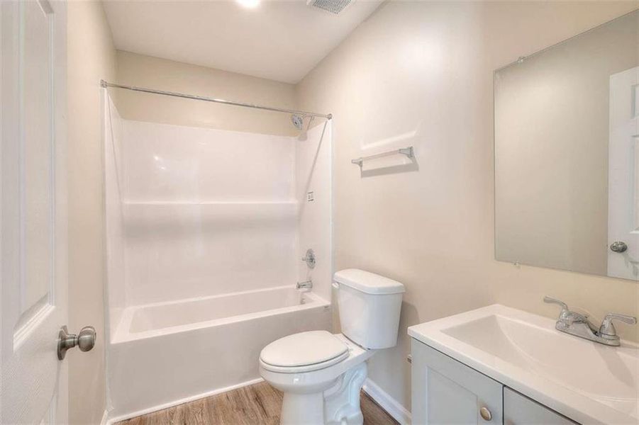 Furnished interior view inside a new home in , Monroe (Image 9).