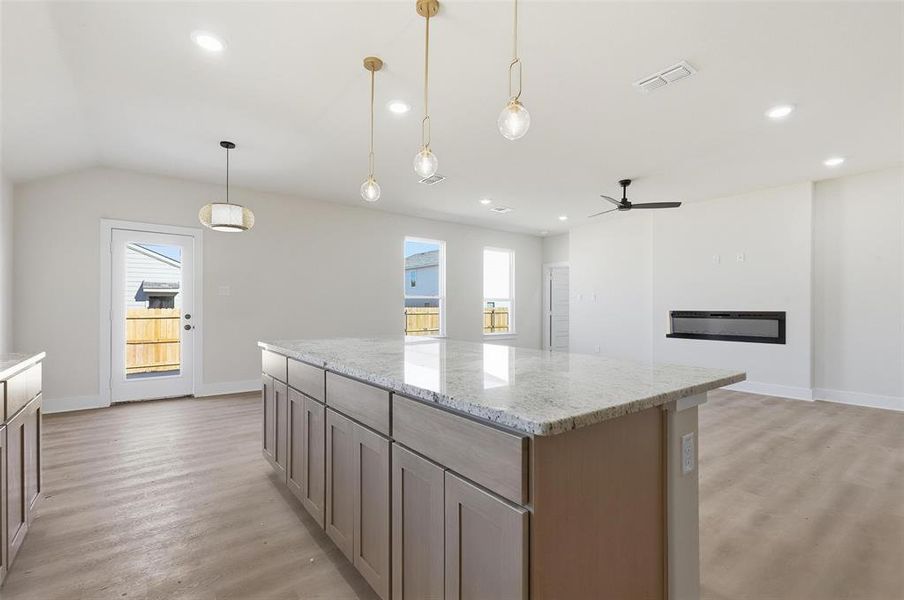 Furnished interior view inside a new home in , Tolar (Image 9).