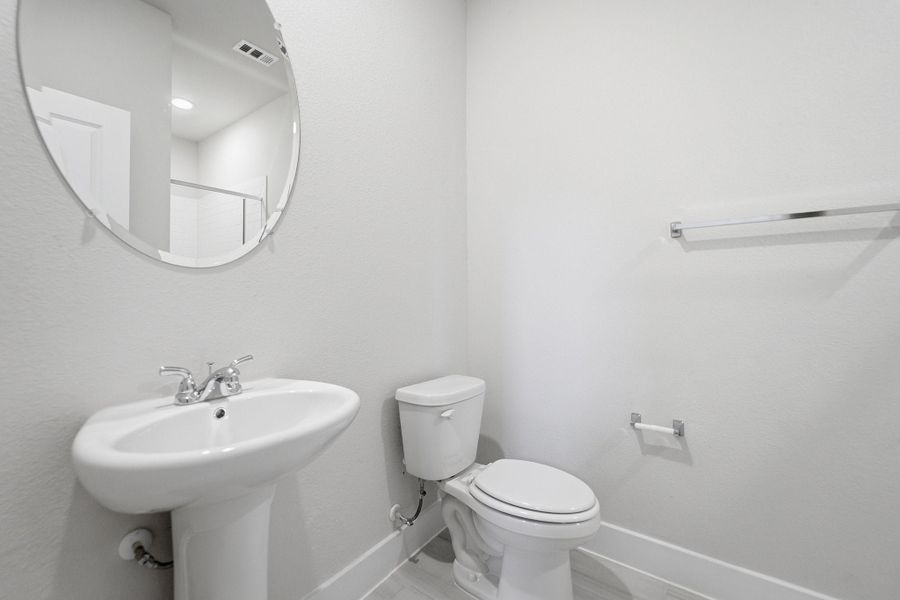 Furnished interior view inside a new home in Sunfield, Buda (Image 6).