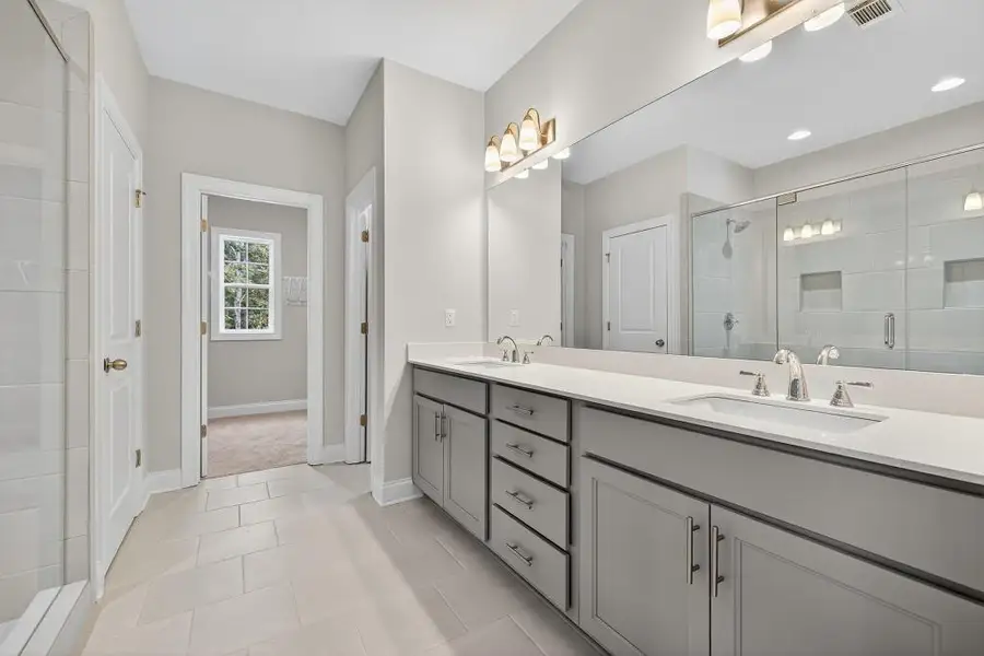 Furnished interior view inside a new home in Hemingway, Flowery Branch (Image 10). Furnished interior view inside a new home in Hemingway, Flowery Branch (Image 10).