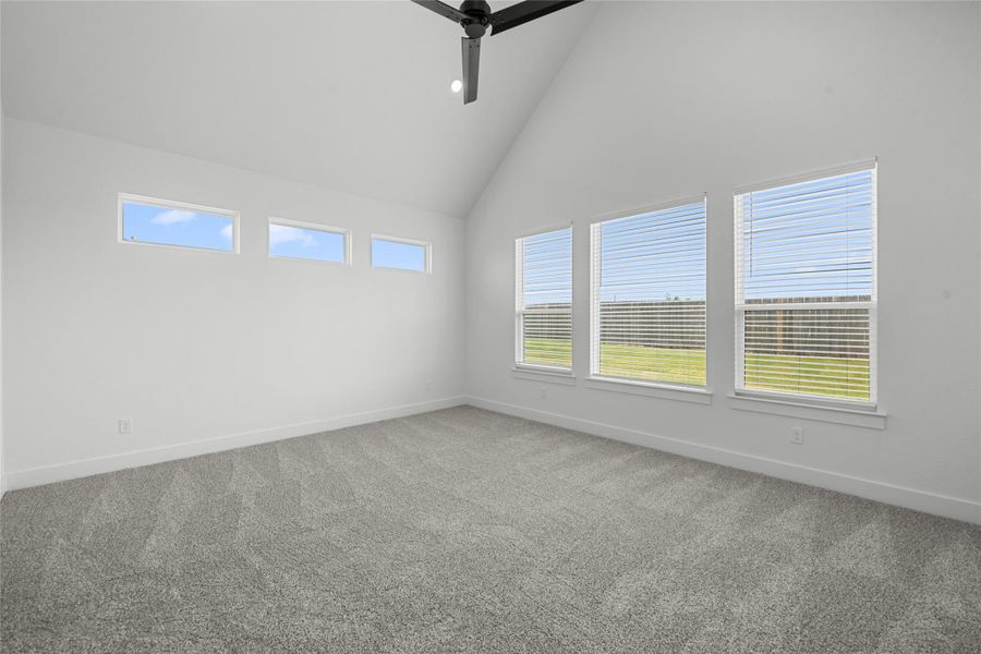 Spacious, unfurnished interior of a new home in King Oaks, Salado (Image 23). Spacious, unfurnished interior of a new home in King Oaks, Salado (Image 23).