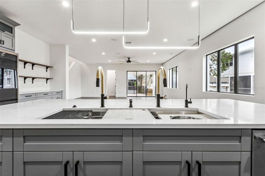 Close-up of interior finishes inside a home in , Tampa (Image 18).