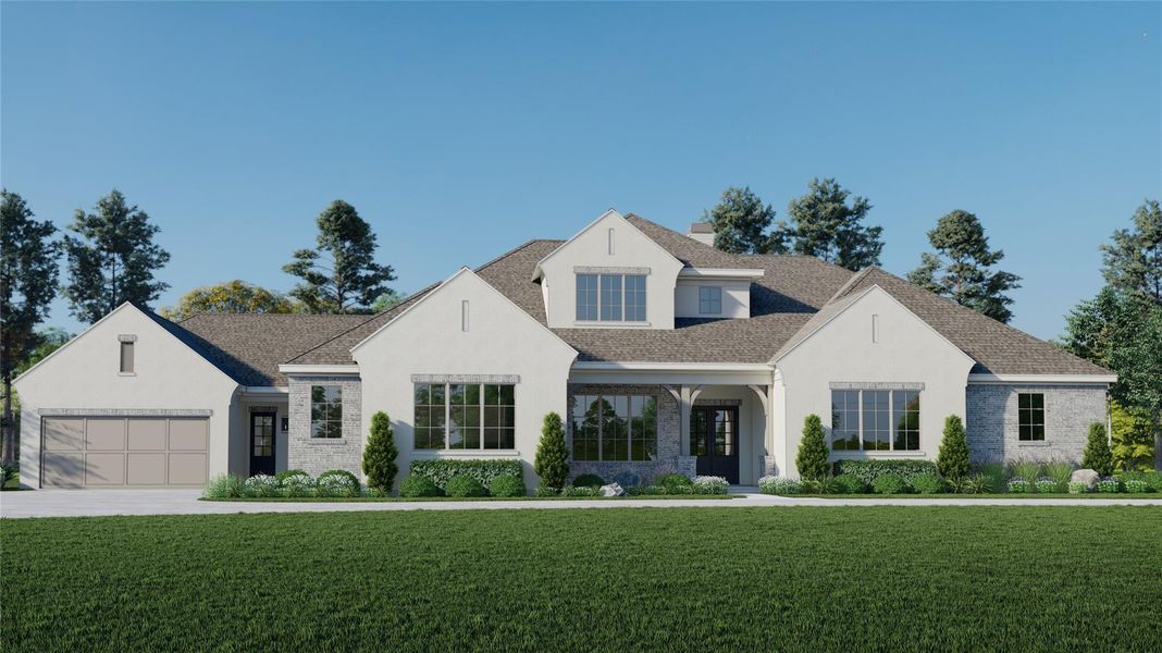 Scheduled for completion for May 2026, this rendering offers a clear preview of the finished craftsmanship and curb appeal.