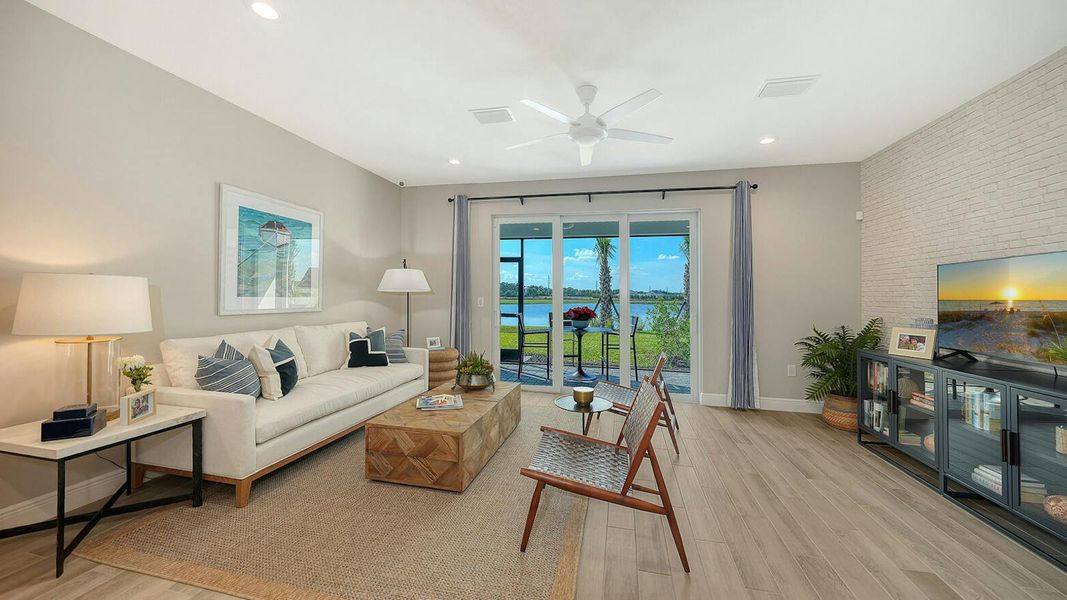 Furnished interior view inside a new home in SkySail Real Estate and Homes for Sale in Naples, FL - Neal Communities, Naples (Image 6). Furnished interior view inside a new home in SkySail Real Estate and Homes for Sale in Naples, FL - Neal Communities, Naples (Image 6).