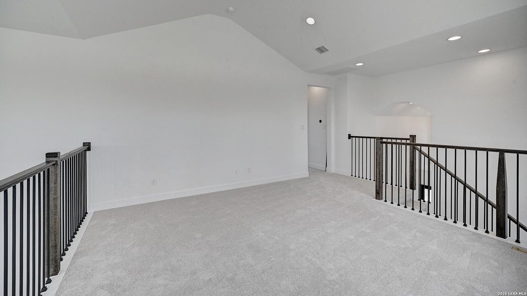 Spacious, unfurnished interior of a new home in Briggs Ranch, San Antonio (Image 25). Spacious, unfurnished interior of a new home in Briggs Ranch, San Antonio (Image 25).