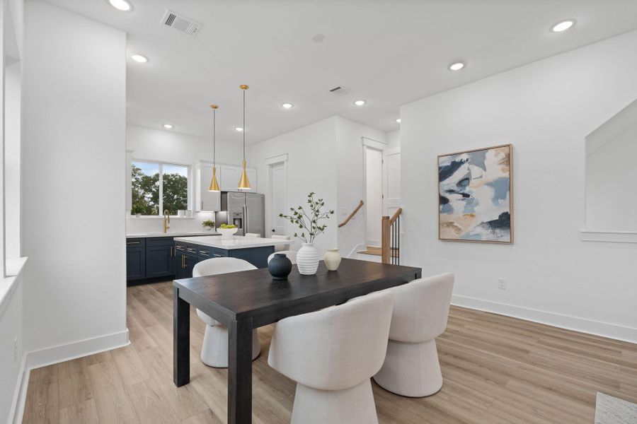 Furnished interior view inside a new home in , Houston (Image 30). Furnished interior view inside a new home in , Houston (Image 30).