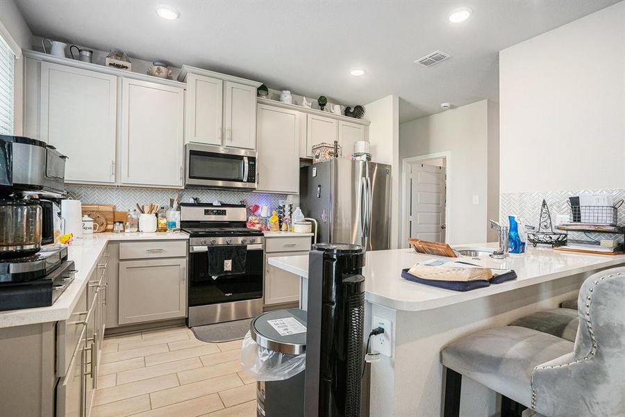 Furnished interior view inside a new home in , Godley (Image 16). Furnished interior view inside a new home in , Godley (Image 16).