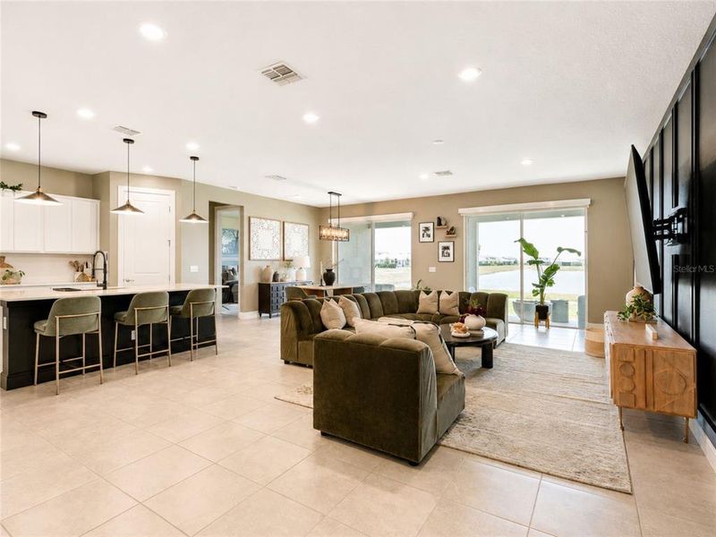 Furnished interior view inside a new home in , St. Cloud (Image 28).