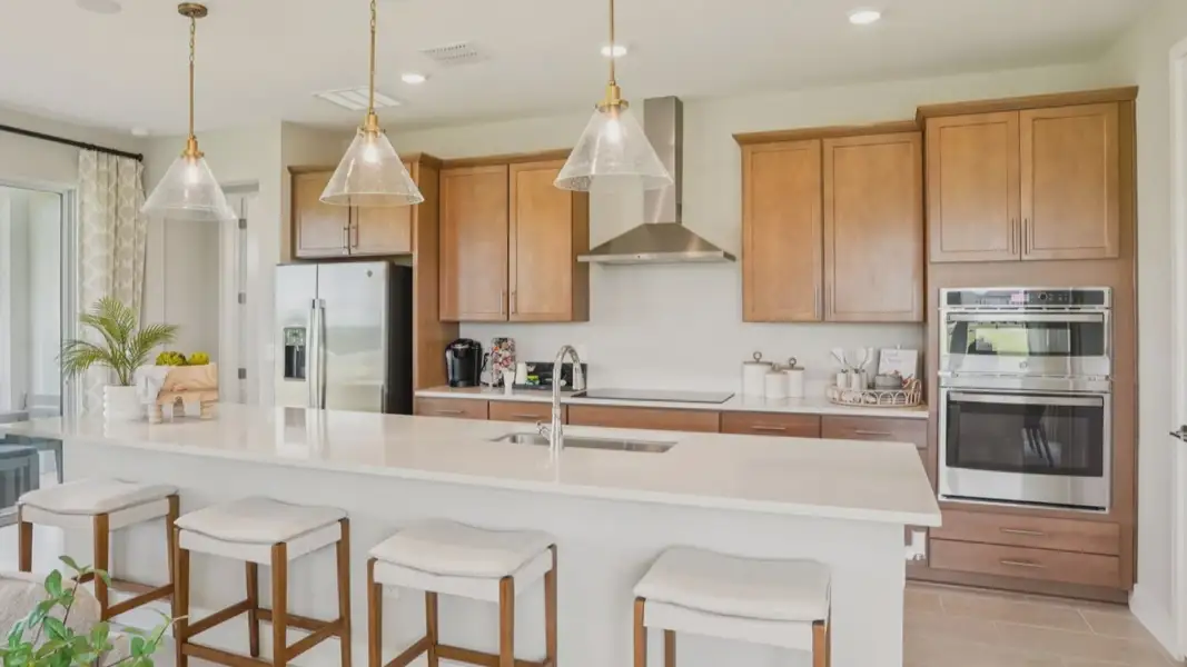Furnished interior view inside a new home in Haven at Diamond Springs, Jacksonville (Image 6).