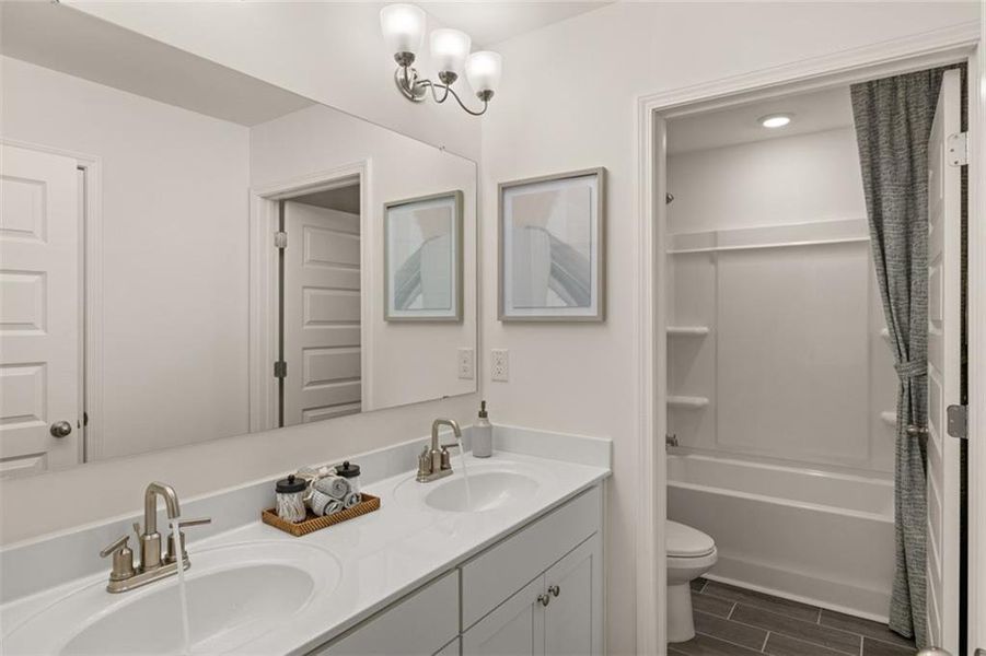 Furnished interior view inside a new home in Westland, Statham (Image 11).