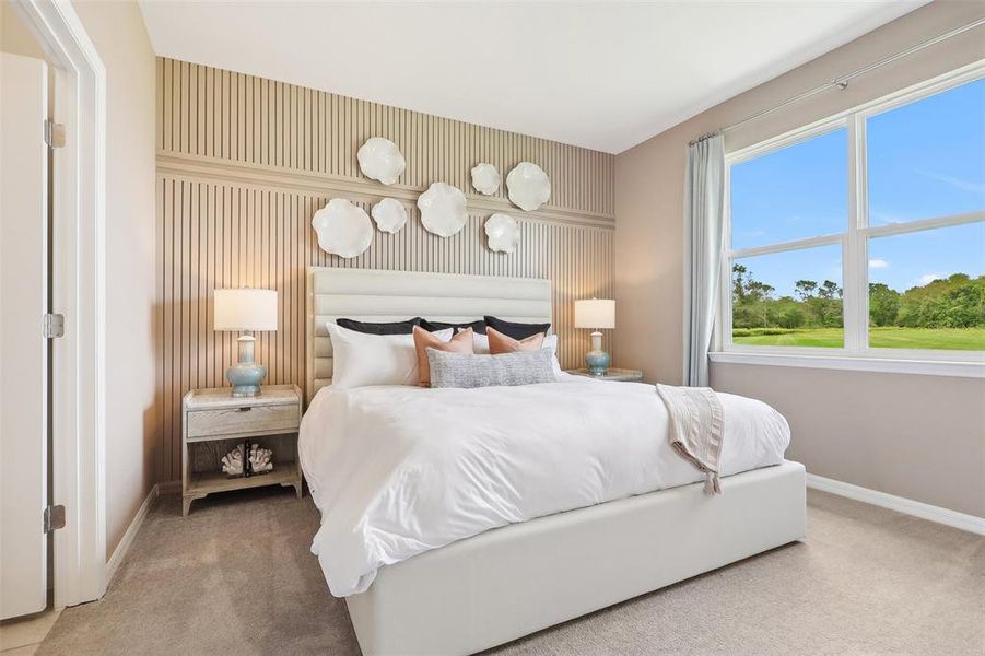 Furnished interior view inside a new home in , Leesburg (Image 29).