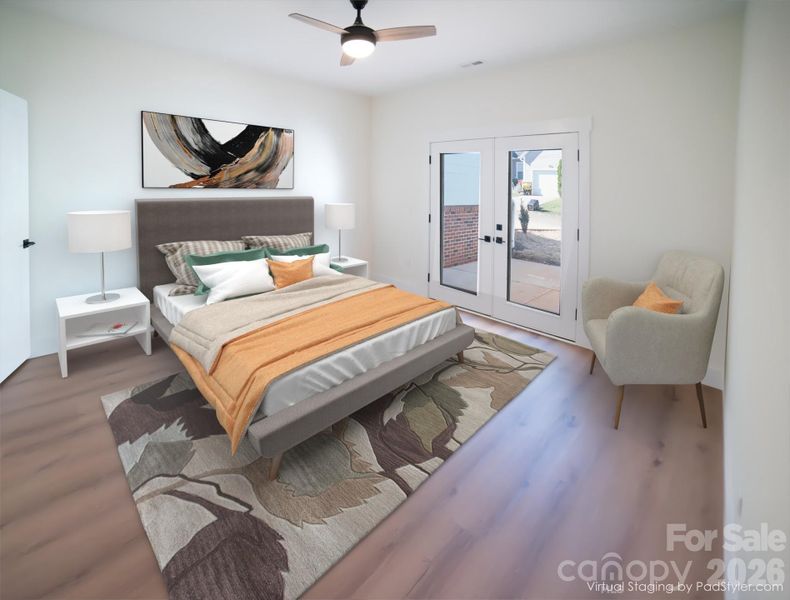 Furnished interior view inside a new home in , Morganton (Image 6).