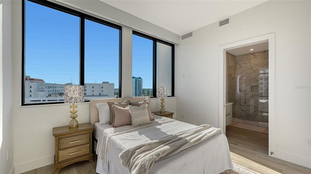 Furnished interior view inside a new home in , Sarasota (Image 18).