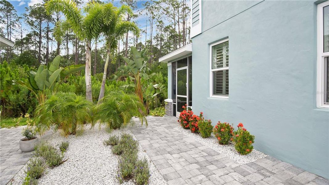 DRIVEWAY/WALKWAY TO SCREENED PORCH