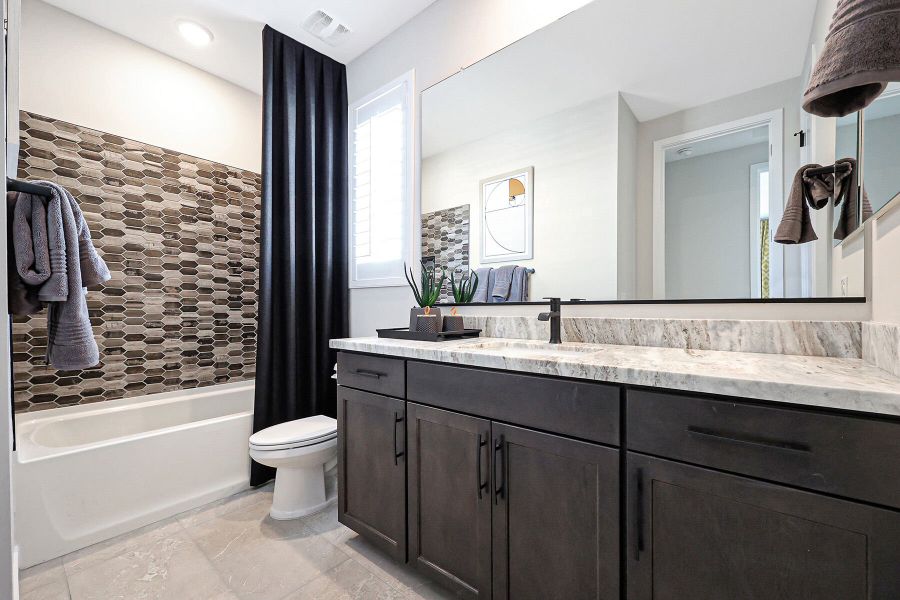 Representative furnished interior of a home built from the Sage by Mattamy Homes in Empire Pointe, Queen Creek (Image 56).