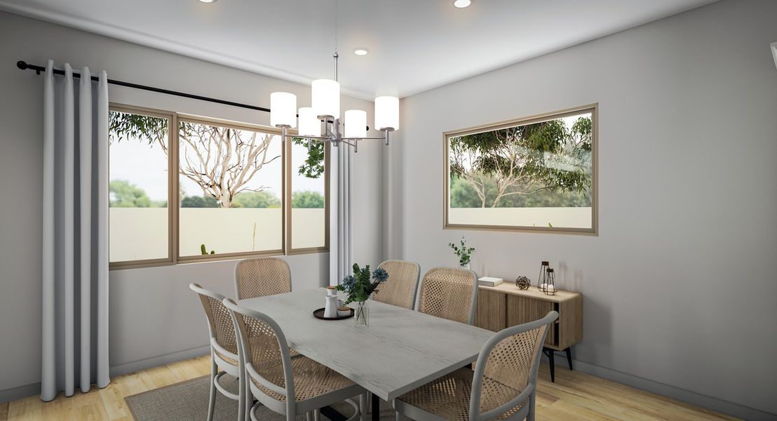 Representative furnished interior of a home built from the Holly Plan 5007 by Tri Pointe Homes in Soleo, San Tan Valley (Image 5).