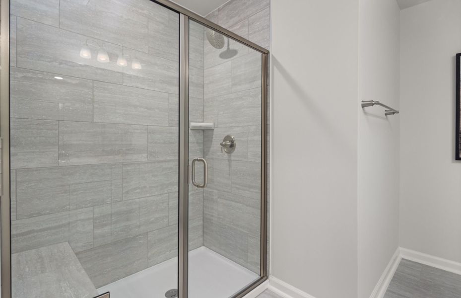 Close-up of interior finishes inside a home in Poets Walk, Whitsett (Image 18).