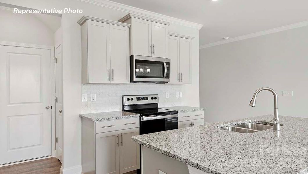 Furnished interior view inside a new home in Skybrook Corners, Huntersville (Image 5).