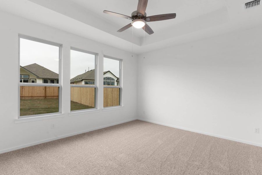 Spacious, unfurnished interior of a new home in Carillon, Manor (Image 16).