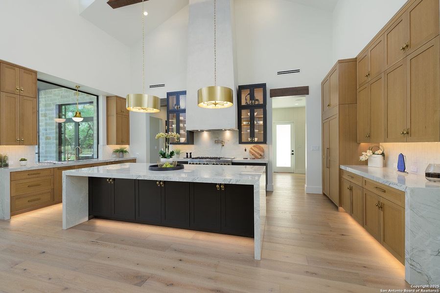 Furnished interior view inside a new home in , Boerne (Image 31).