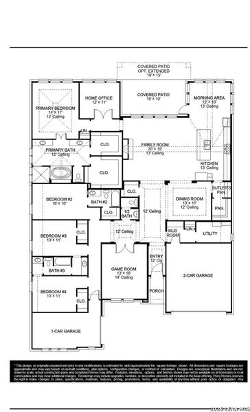 2D floor plan layout of this home in Esperanza, Boerne, TX (Image 2). 2D floor plan layout of this home in Esperanza, Boerne, TX (Image 2).