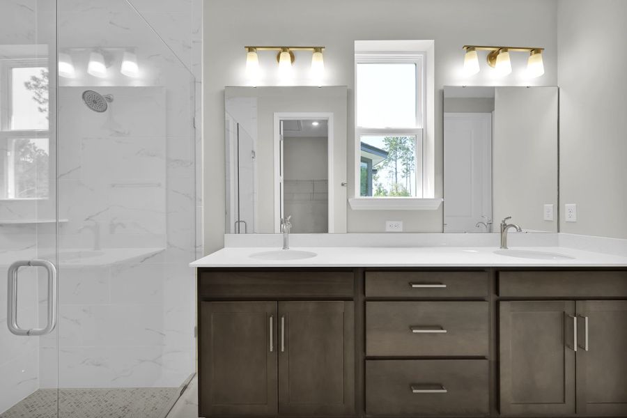 Representative furnished interior of a home built from the Naples by Riverside Homes in Mariposa at EverRange, Jacksonville (Image 13).