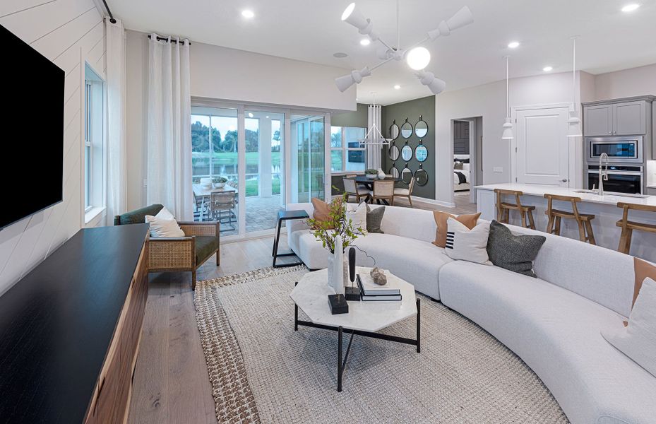 Representative furnished interior of a home built from the Mystique by Pulte Homes in Highpointe, Stuart (Image 13).