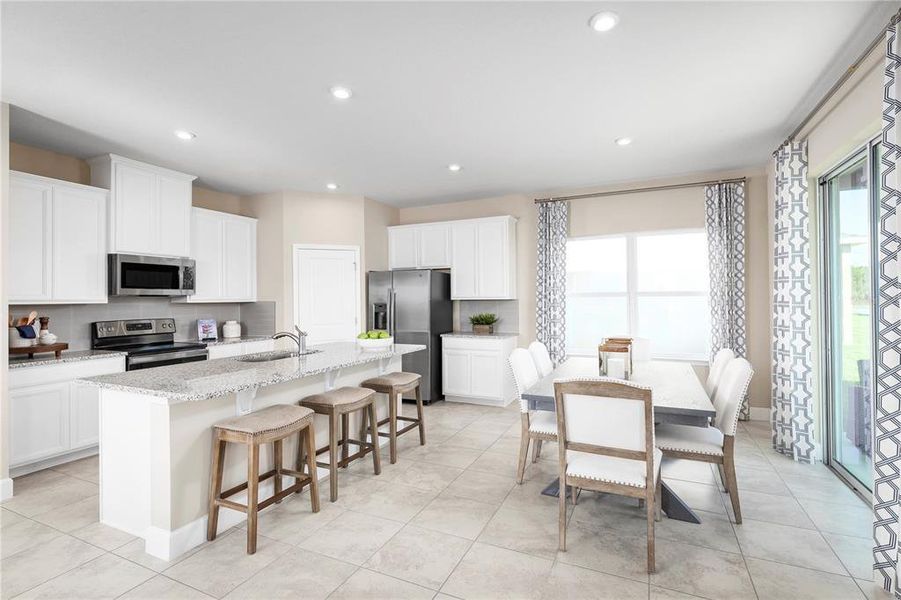 Furnished interior view inside a new home in Cypress Ridge Ranch, Wimauma (Image 9).