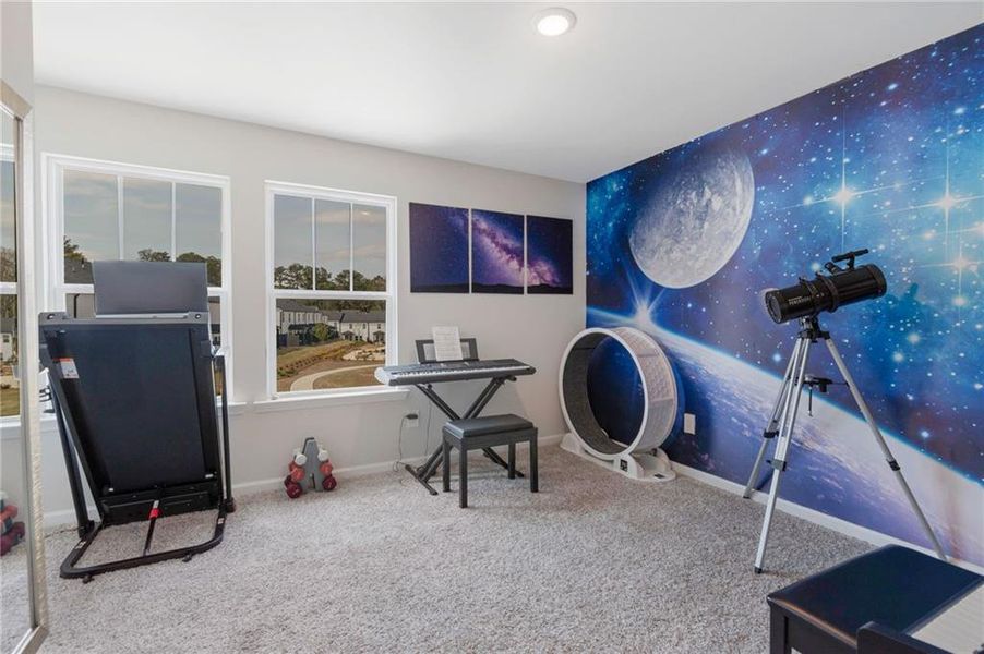 Furnished interior view inside a new home in , Snellville (Image 14).