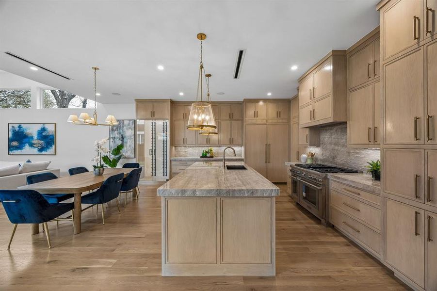 Furnished interior view inside a new home in , Dallas (Image 7).