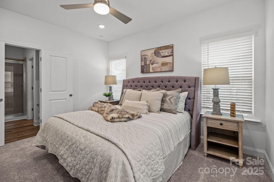 Furnished interior view inside a new home in Sycamore Trail, Matthews (Image 8).