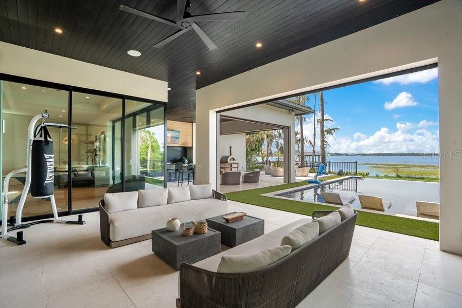 Exterior details and patio area of a home in , Windermere (Image 31).