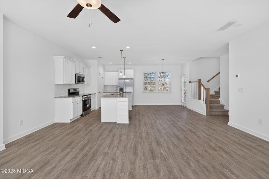 Spacious, unfurnished interior of a new home in Langston Place, Perry (Image 22).