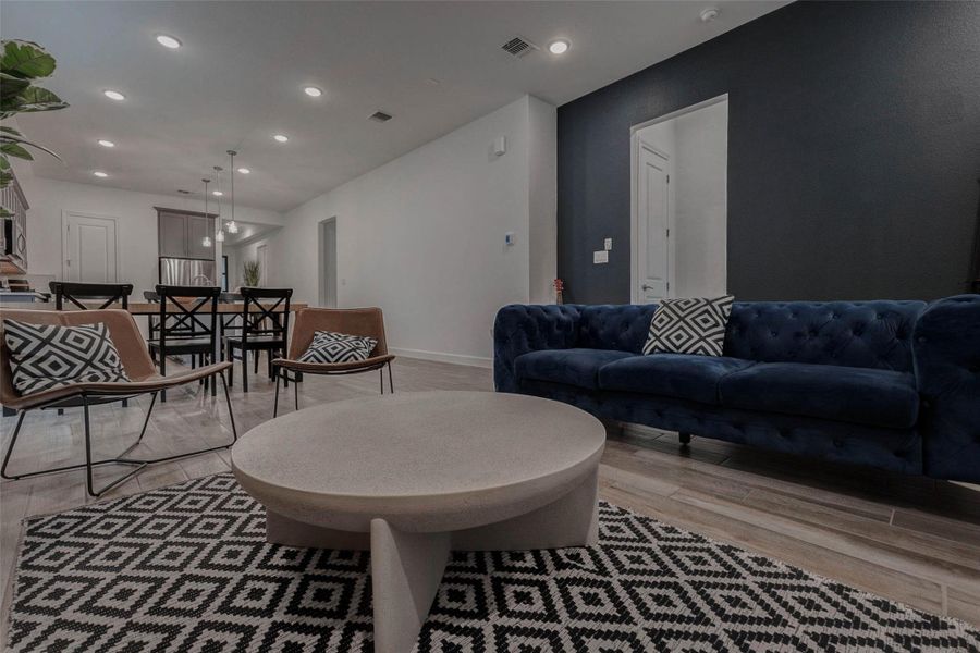Furnished interior view inside a new home in Katy Court, Katy (Image 26).