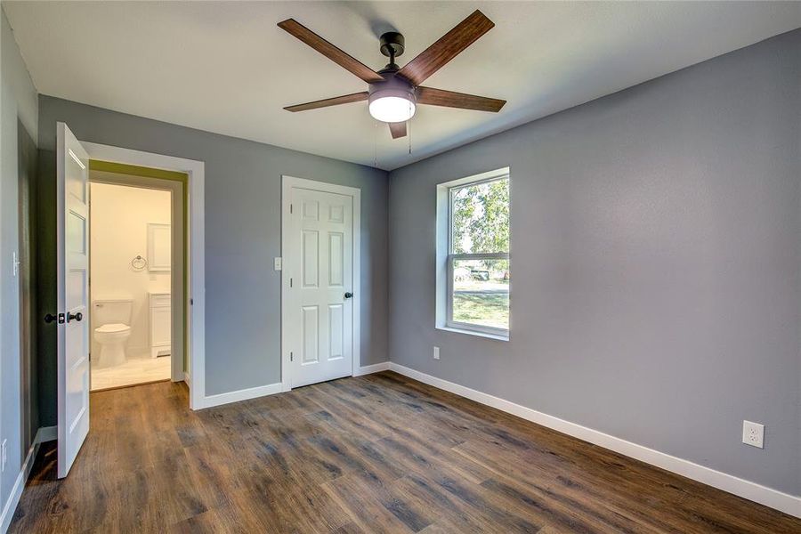 Spacious, unfurnished interior of a new home in , Point (Image 32).