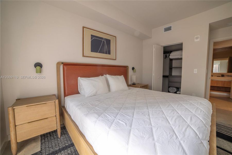 Furnished interior view inside a new home in , Miami (Image 11).