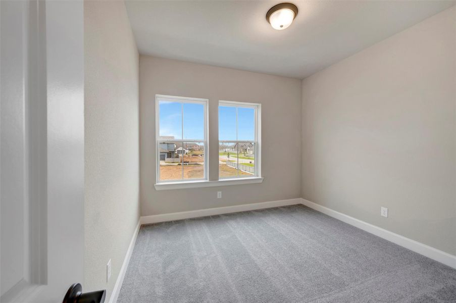 Spacious, unfurnished interior of a new home in Pomona 40' Homesites, Manvel (Image 19). Spacious, unfurnished interior of a new home in Pomona 40' Homesites, Manvel (Image 19).