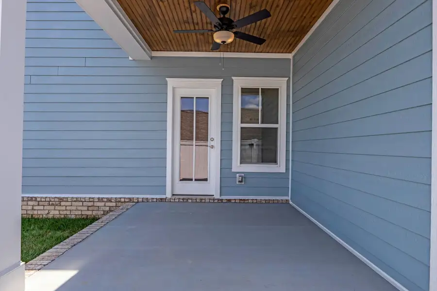 Exterior details and patio area of a home in Carothers Farms, Nolensville (Image 4).