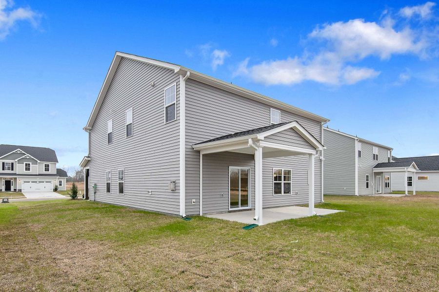 Covered Porch with Grill Patio Option