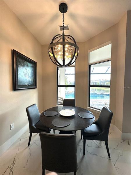 Furnished interior view inside a new home in , Nokomis (Image 10).