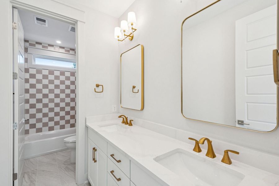 Furnished interior view inside a new home in , Johns Island (Image 11).