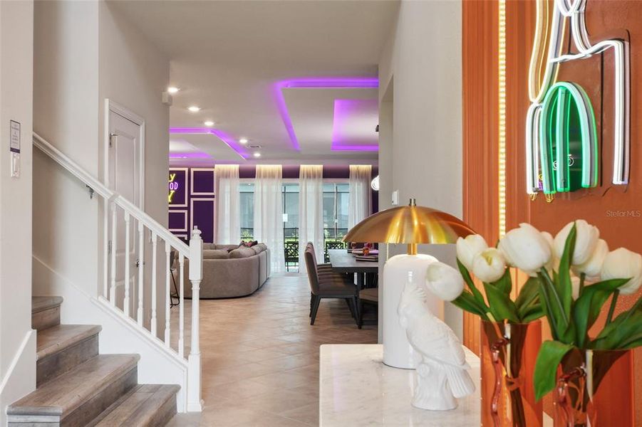 Furnished interior view inside a new home in Windsor Cay Resort, Clermont (Image 35).