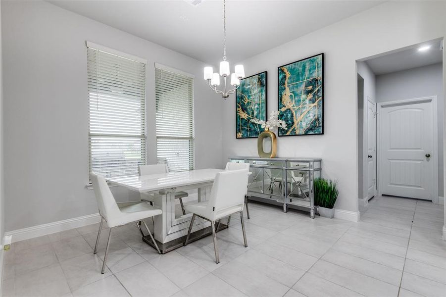 Furnished interior view inside a new home in , Royse City (Image 12).