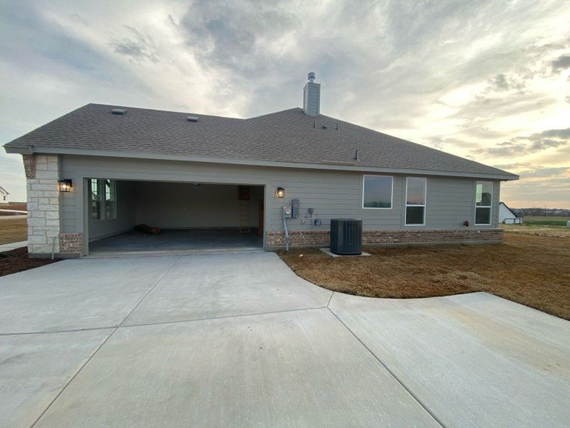 Exterior details and patio area of a home in Hillview Addition, Decatur (Image 3). Exterior details and patio area of a home in Hillview Addition, Decatur (Image 3).