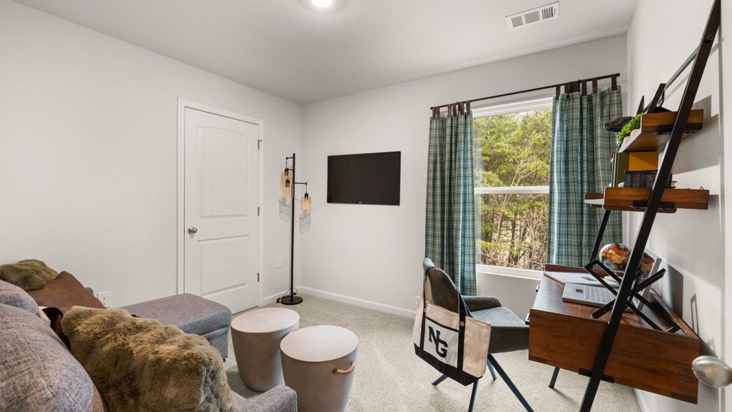 Representative furnished interior of a home built from the Sudbury 24' Townhome by D.R. Horton in Mountain Park, Dahlonega (Image 23).
